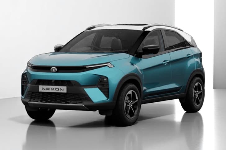 Tata Nexon Color Ocean Blue
